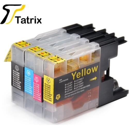 4PK LC12/40/71/75 Ink Cartridge For Brother DCP-J525W J725DW MFC-J430W J625DW J6510DW J6710DW J6910DW J825DW J5910DW Printers