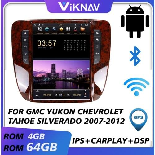 For chevrolet tahoe for GMC YUkon for chevrolet silverado 2007-2012 android auto stereo radio car audio multimedia player