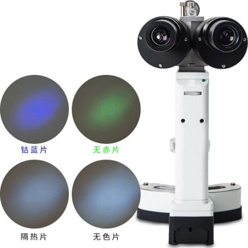 LYL-S slit lamp light weight handheld microscope Led light source portable microscope for Hospital Ophthalmology