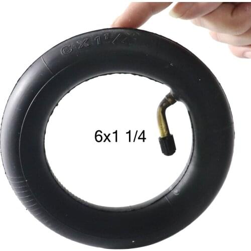 Hot Sale 6x1 1/4 Inner Tube /tire 6*1 1/4 Inner Camera for Small Surf Electric Scooter Motorcycle A-Folding Bike Parts