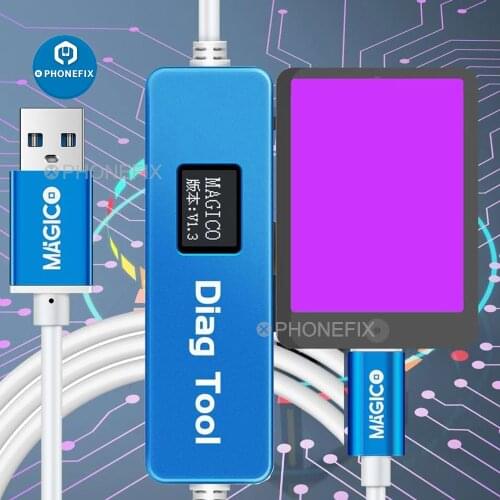 Magico Diag DFU Tool Enter Purple Screen for iPhone 6-X & iPad Replace Hard Disk Chip Unpack WiFi Data No need Chip Removal
