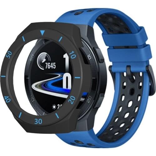 Fashion Scale Watch Case Prevent Scratches For Huawei Watch GT 2e Protective Cover Case PC Shell Bumper Smart Watch Accessories
