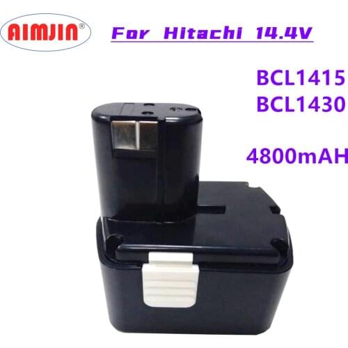 New 14.4V 4800mAh Replaceable Power Tool Battery for Hitachi BCL1430 CJ14DL DH14DL EBL1430 BCL1430 BCL1415 NI-CD Battery