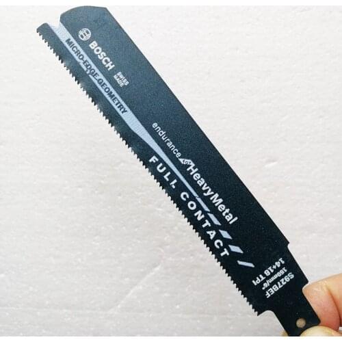 S927BEF 150mm long 18+14T reciprocating blade for jig saw tools export to Swiss for heavy metal cutting