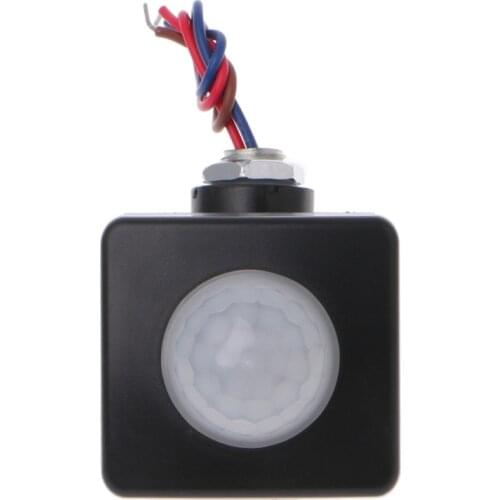 High quality 2019 New LED 110degree 100W Infrared PIR Motion Sensor Detector Wall Light Switch 110-240V