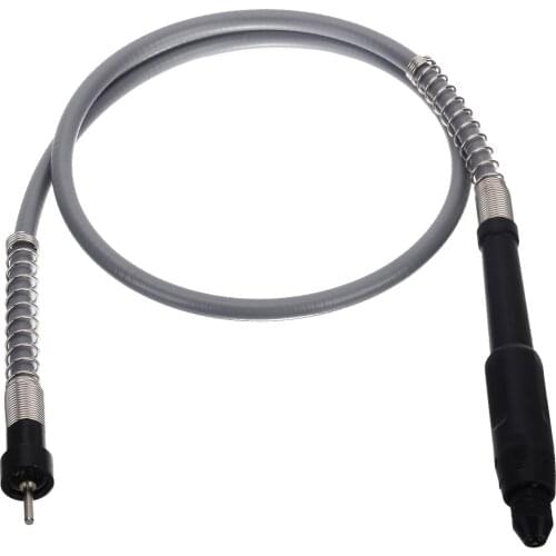 Gray Grinder Flexible Shaft 105cm Soft Flex Shaft Extension Bar With M8 Keyless Chuck L Key Rotary Shaft Grinder Tool Accessorie