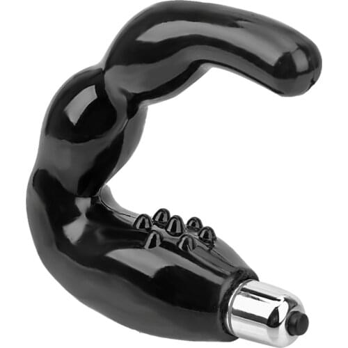 IKOKY G-spot Vibrator Male Masturbator Anal Vibrator Butt Plug C Type Sex Toys For Man Prostate Massager Anal Plug Sex Products