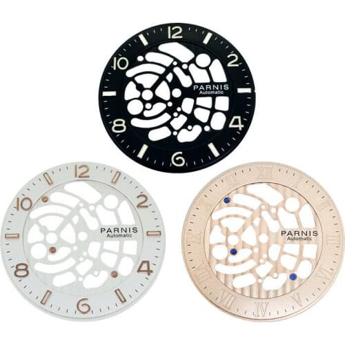36.5mm Watch Dial for Japan NH70 Movement Parnis Wirstwatch Plate