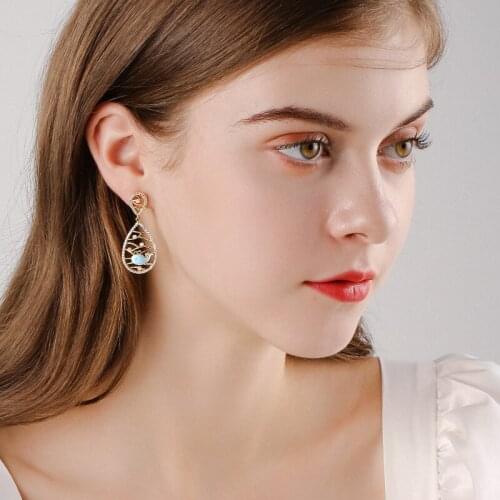 DARA Fashion Fish Earrings Trending Jewelry Earrings