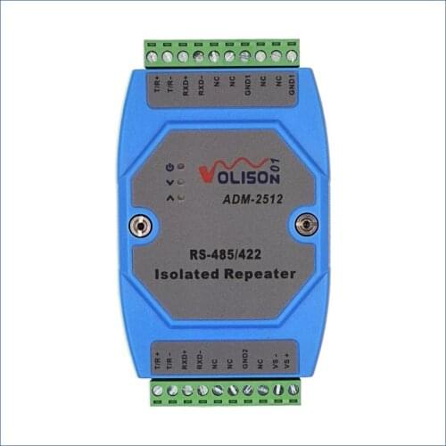 Photoelectric Isolation Rs485 Repeater Rs485 / 422 Amplifier Rs422 to 485 Isolator Industrial Grade