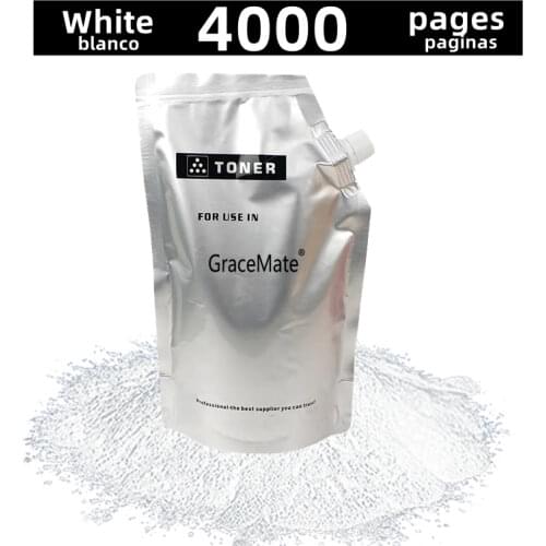 GraceMate 5AA White Toner Cartridge Powder Refill for OKI C310dn C510dn C530dn MC361dn MC561dn MC361 Laser Printer Refill Toner