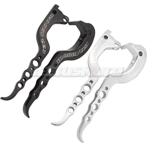 Motorcycle Left/Right Chrome/ Black Brake Clutch Levers For Honda CBR1000RR CBR 1000RR 1000 RR 2004 2005 2006 2007