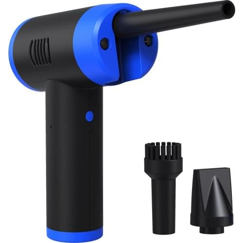 Rechargeable Wireless Cordless Air Duster LED Electric Cleaning Cleaner Blower For Computer Keyboard Camera Small Gently