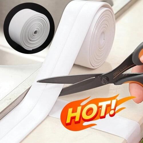 PVC mildew proof and waterproof kitchen sink bathroom joint tape toilet corner line glue sticker beautiful seam tape sticker