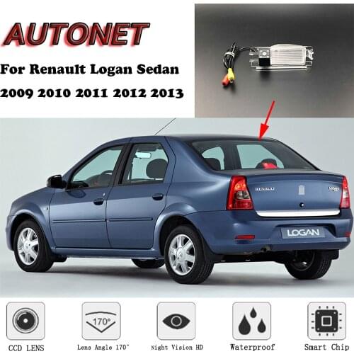 AUTONET Backup Rear View camera For Renault Logan Sedan 2009 2010 2011 2012 2013/parking Camera or Bracket