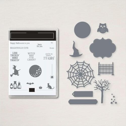 Cute Tree Fence New Metal Cutting Dies Stamps Scrapbook Diary Decorationl Embossing Cut Dies Template DIY Greeting Card Albums