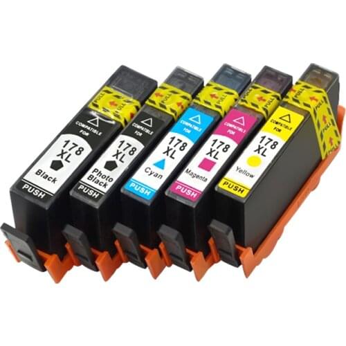 Compatible Ink Cartridge For HP 178 178XL For HP B109 B110 B210 C309 C310 C410 D5463 D5460 D5468 printers For HP178 XL 178XL