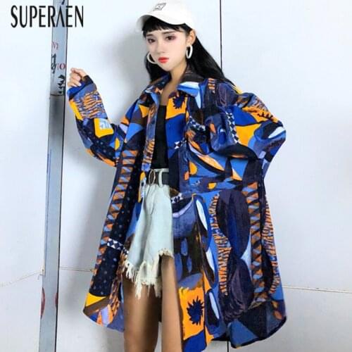 SuperAen Women's Printed Shirts