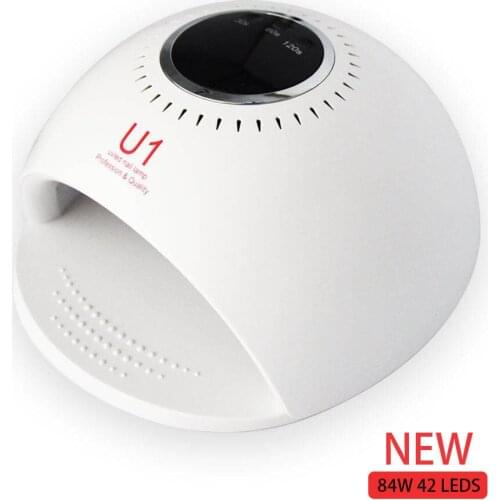 84W Nail Dryer UV LED Nail Lamp Fast Cure 42 LED Lamps Gel Polish Curing Lamp With LCD Display Nails Dryer Manicure Nail Tools