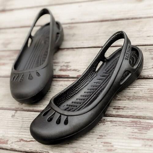 2021 Women Sandals Jelly Shoes Peep Toe Summer Beach Shoes Zapatos De Mujer Ladies Slides Candy Flats Sandalias Mujer Cheap