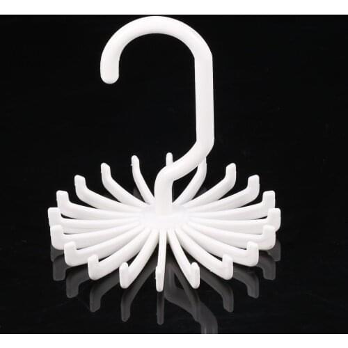 1 pcs Rotating Tie Rack Adjustable Tie Hanger Holds 20 Neck Ties Organizer Men Worldwide Newest Hot Search
