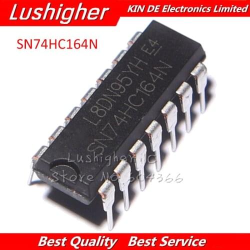 10pcs 74HC164 DIP SN74HC164N DIP14 74HC164N IC New Original
