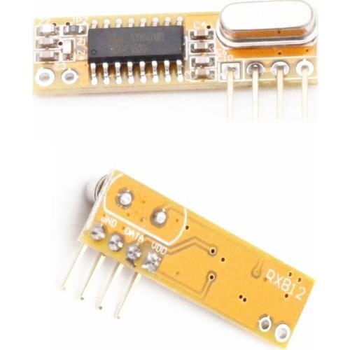 2 PCS 433Mhz RXB12 Wireless Receiver Module for Arduino/AVR NEW