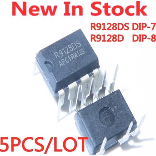 5PCS/LOT 100% Quality R9128DS DIP-7 R9128D DIP-8 LED power driver chip In Stock New Original