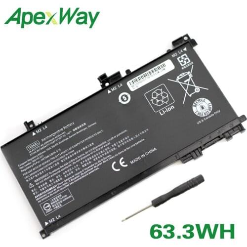 ApexWay TE04XL 15.4V 63.3WH laptop battery HSTNN-DB7T 905175-2C1 for HP OMEN/Pavilion 15 TPN-Q173