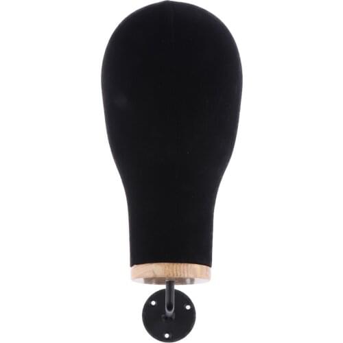 Blesiya Wall Mannequin Head Wig Hat Making Display Model Manikin