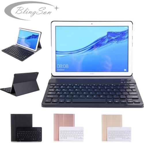 Ultra-thin Keyboard Case for Huawei MediaPad T5 AGS2-L09 AGS2-W09 AGS2-L03 10.1 inch Tablet Cover for Huawei T5 10 Keyboard Case