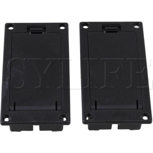 Pair Acoustic Guitar Equalizer Battery holder case for 9v battery