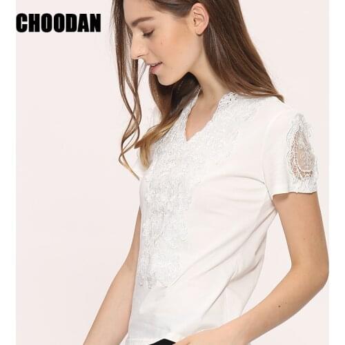 Женские хлопковые рубашки CHOODAN China At AliExpress
