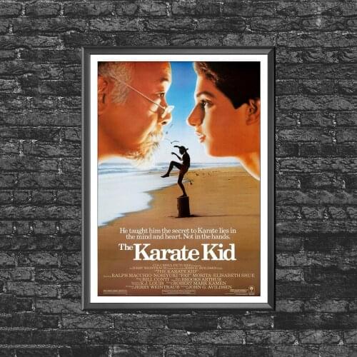 The Karate Kid - 80s Movie Poster Canvas Art Print Wall Painting Home Decoration (No Frame)