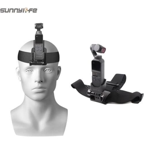 DJI Pocket 2 Head Band Wearing Belt Strap For DJI OSMO POCKET Gimbal Accessories & GOPRO Camera