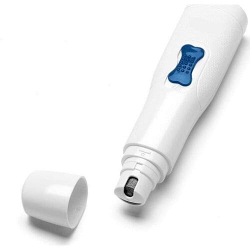 Electric Dog Nail Clippers Cat Dog Nail Grinders Pet Quiet Cat Paws Nail Polisher Grooming Trimmer Tools Pet Nail Scissors