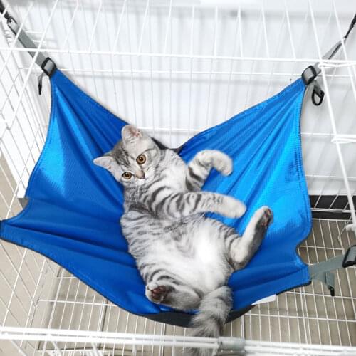 Cat Hammock Hanging For Pet Cage Soft Cat Sleeping Beds House Hammock Warm Hamster Cats Chair Hammock Cushion Waterproof Mat