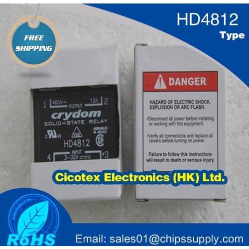 HD4812 RELAY SSR 12A 480VAC DC