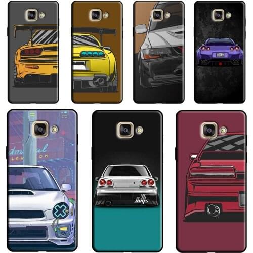 JDM COOL Car Cartoon Case For Samsung J5 J3 J7 2017 J1 A3 A5 2016 J4 J6 A6 A8 Plus A7 A9 J8 2018 Back Cover