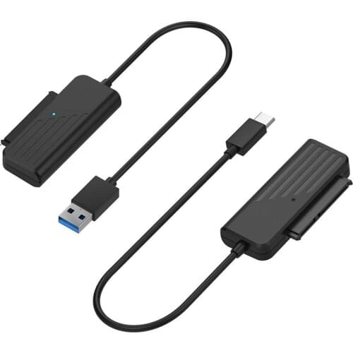 HDD SSD Hard Disk Hard Drive Cable Converter Replacement USB 3.0-3.1 to SATA Adapter Cable Computer Accessories