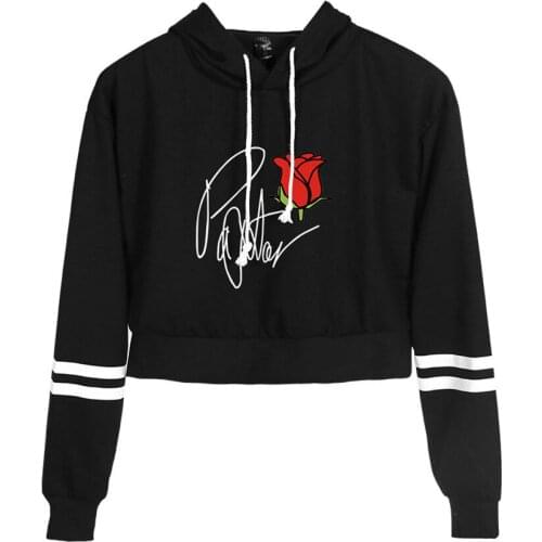 Payton Moormeier women sexy crop top hoodies 2020 Social Media Stars hoodie sweatshirt Spring hot sale casual plus size Jacket