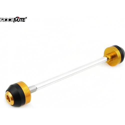 Motorcycle Aluminum Front Axle Fork Swing Arm Crash Wheel Protector Slider Pad For BMW R nine T 2017