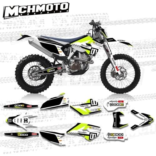 MCHMFG Decal For Husqvarna TE FE 125 250 350 450 2014 2015 2016 Motorcycle Graphic Sticker for Husqvarna TC FC 2014-2015