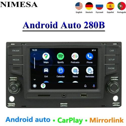 NONAME 5GD 035 280B Android Auto Carplay MQB MIB Car Radio For VW Golf 7 MK7 VII Passat B8