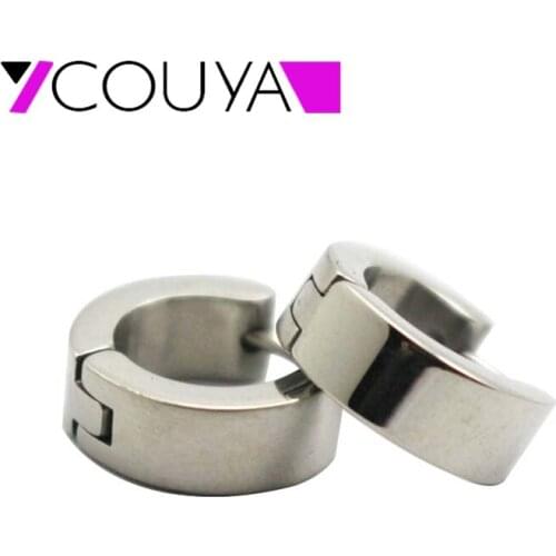 2017 High Quality Bijou Earrings 316L Stainless Steel Clip Earrings for Women and Girl,Female in Jewelry