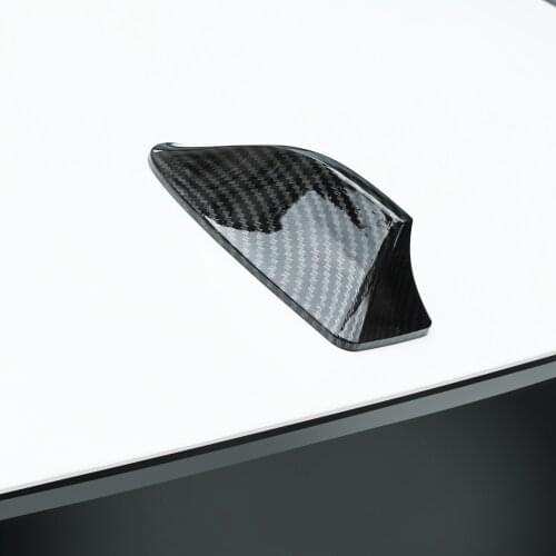 Carbon Fiber Car Shark Fin Antenna For ford focus 2 3 Hyundai solaris i35 i25 Mazda 2 3 6 CX-5 Car Accessories