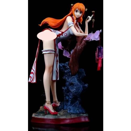 Japan Anime One Piece Cheongsam Nami PVC Figure Figurine 29cm Toy Model Statue New With Box