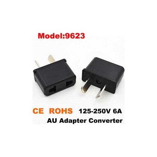 10pcs Universal Travel Power Plug AdaptOr Converter US EU EURO to AU AUSTRALIAN