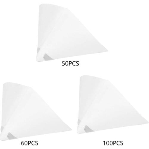 100 Mesh Paper Paint Strainer Conical Fine Filter Industrial Coating Cone Funnel Household Tool Parts