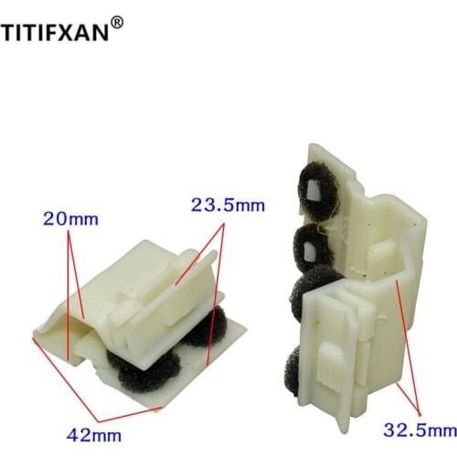 2PCS Car front net grille fixed clip for JAC Iveco plastic fasteners